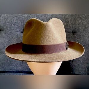 NWOB Stetson Chatham Fur Felt Fedora Hat